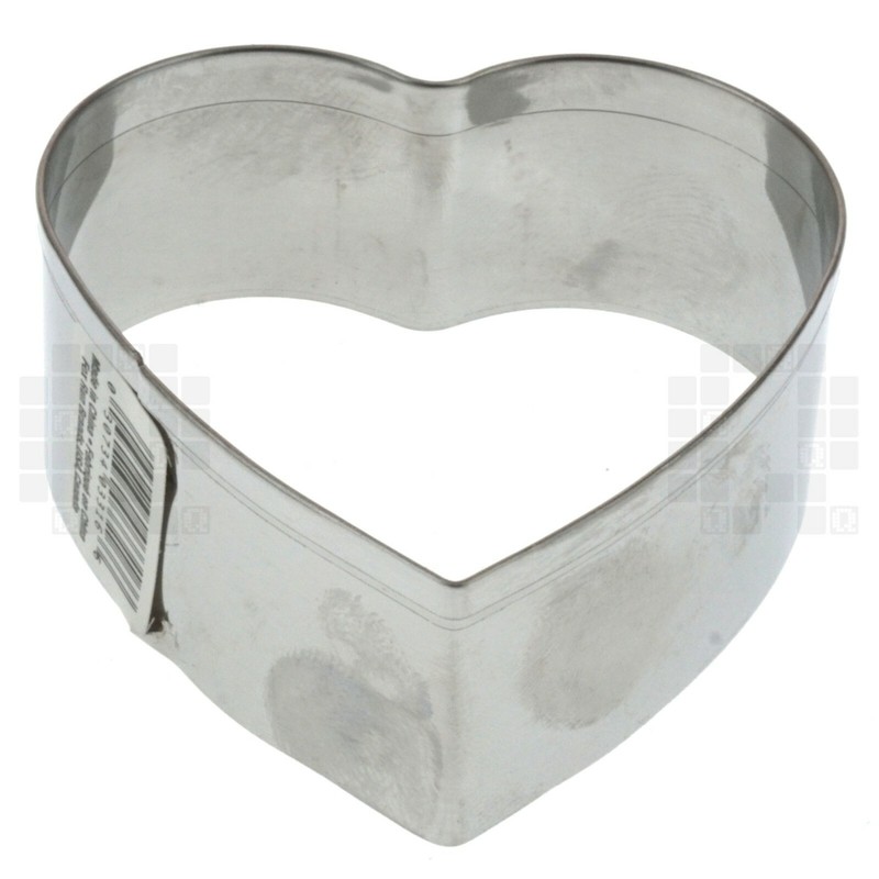 Fox Run Brands 3316 2" Heart Stainless Steel Cookie Pastry Cutter