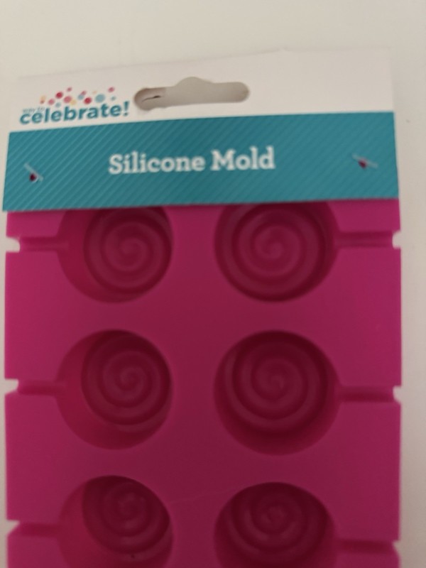10-Cavity Lollipop Swirl Silicone Mold, by Way to Celebrate Set of 2 gallery