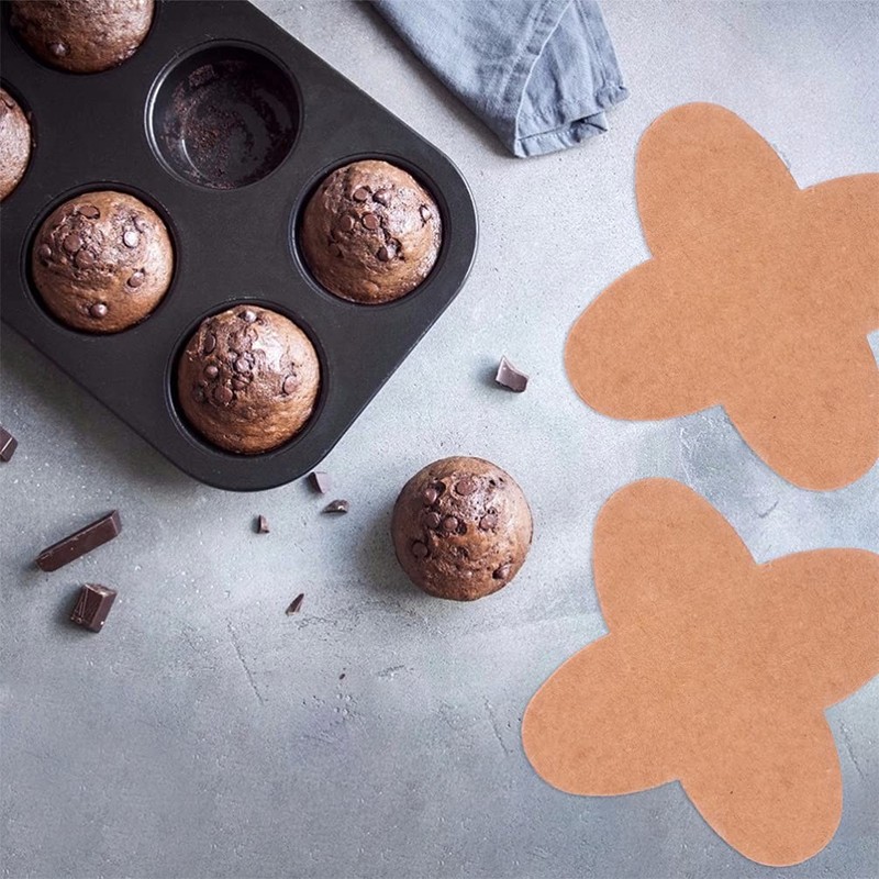 Chocolate Paper Candy Cups Truffle Wrappers Liners Muffin Tins Khaki 200 PCS gallery