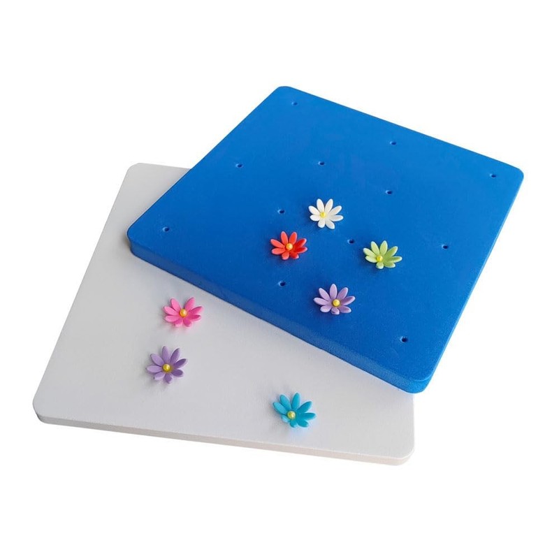 Sugarcrafts Foam Pad 2 PCS Fondant Flowers Sponge Mat for Cake Decorating
