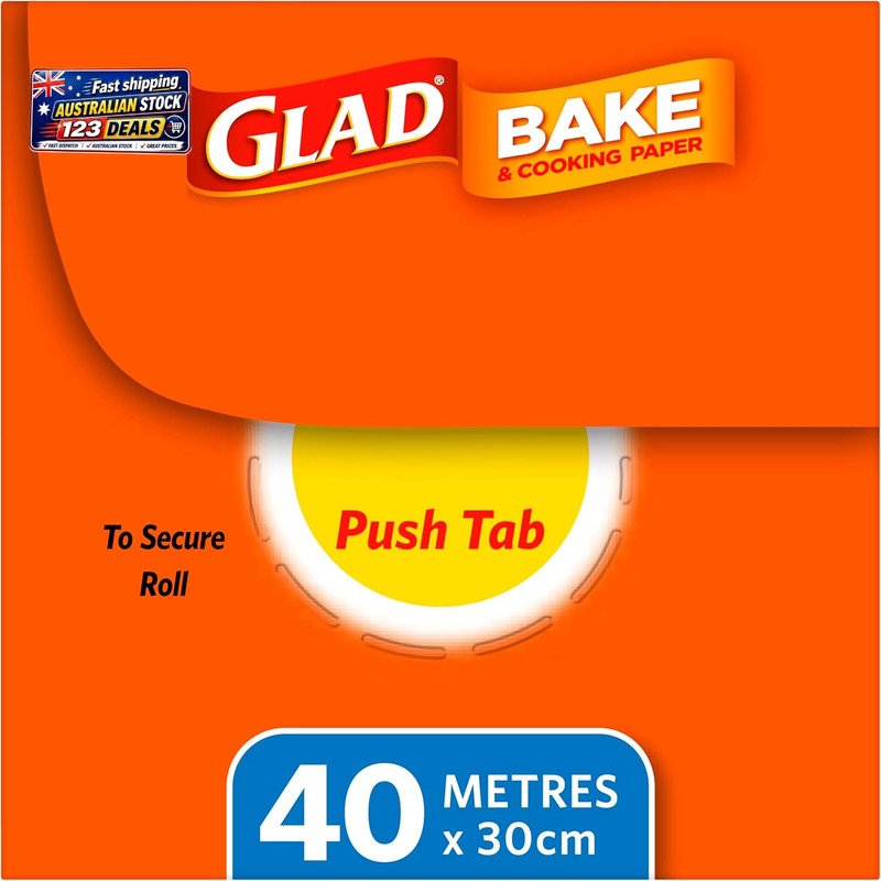 Glad Bake and Cooking Paper, 40 Metre Non-Stick Baking Paper from Glad for Every gallery