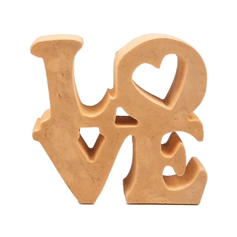 Love Heart Sign Letter Shape Silicone Mold for DIY Fondant Cake Chocolate Molds gallery