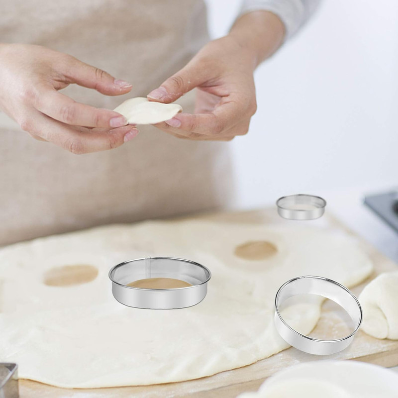 12 Pcs Donut Hole Cookie Biscuit Cutter Set for Baking, Graduated Doughnut gallery