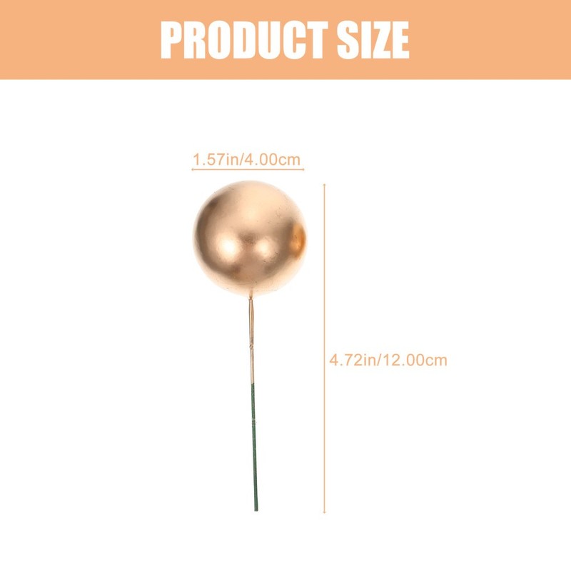 12 Pcs Cake Decorating Balls Cupcake Decoration Toppers Topppers gallery