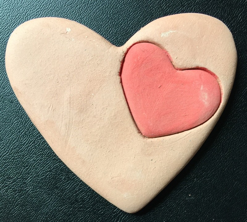 Handcrafted Heart Brown Sugar Saver, Bread Basket Warmer