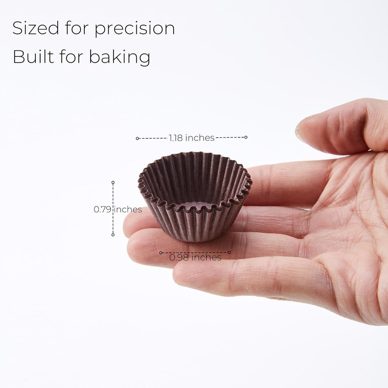 1000 Pcs - Forminha de Brigadeiro Número 4, Brigadeiro Forminhas 1 Inch, Form... gallery