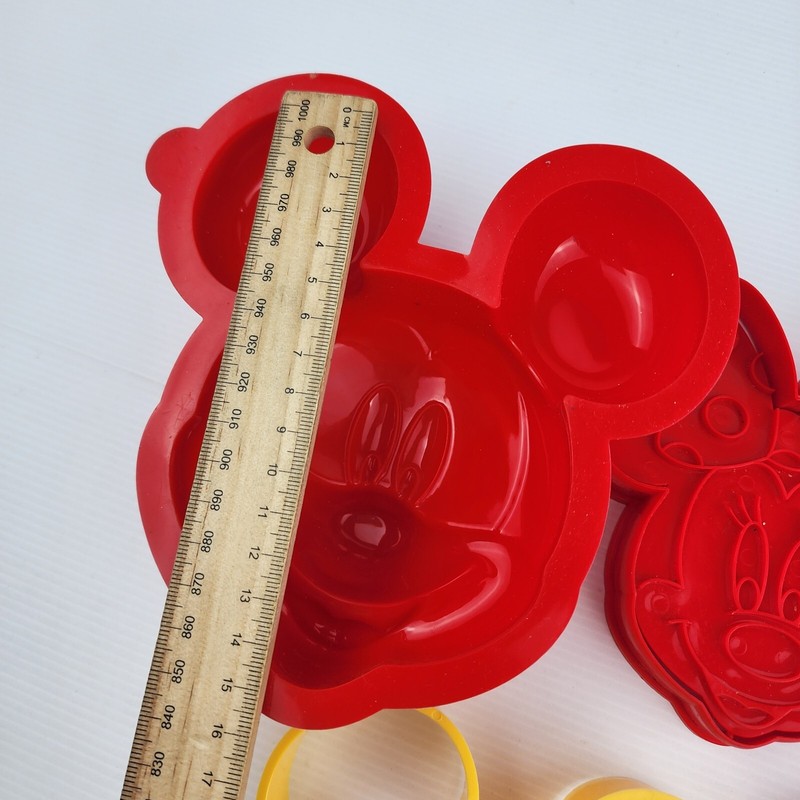 Disney Cookie Cutter Cake Mould Mickey Minnie Mouse Decorating Baking gallery
