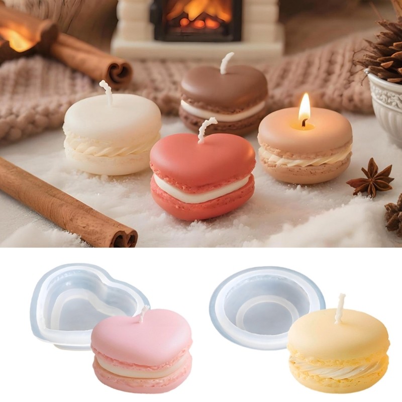 Reusable Heart Round Silicone Mould for Chocolate Cake Baking Accessory gallery