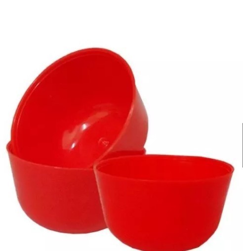 Puto Molds Pichi Kutsinta Cups Dessert 5cm Red Color-[24 pcs]