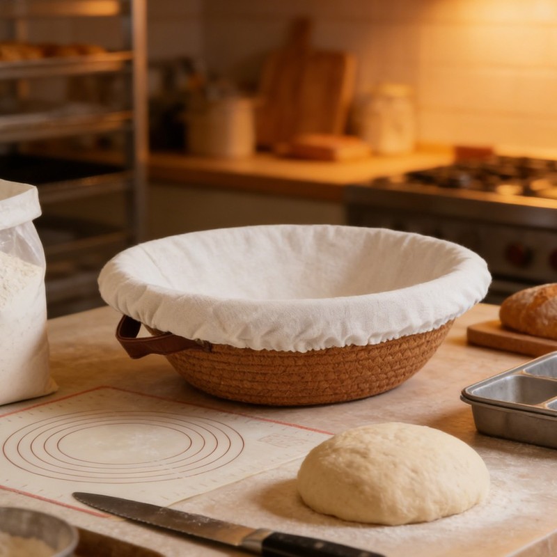 3pcs Proofing Cloth Cover - Bread Proofing Basket Cover - gallery
