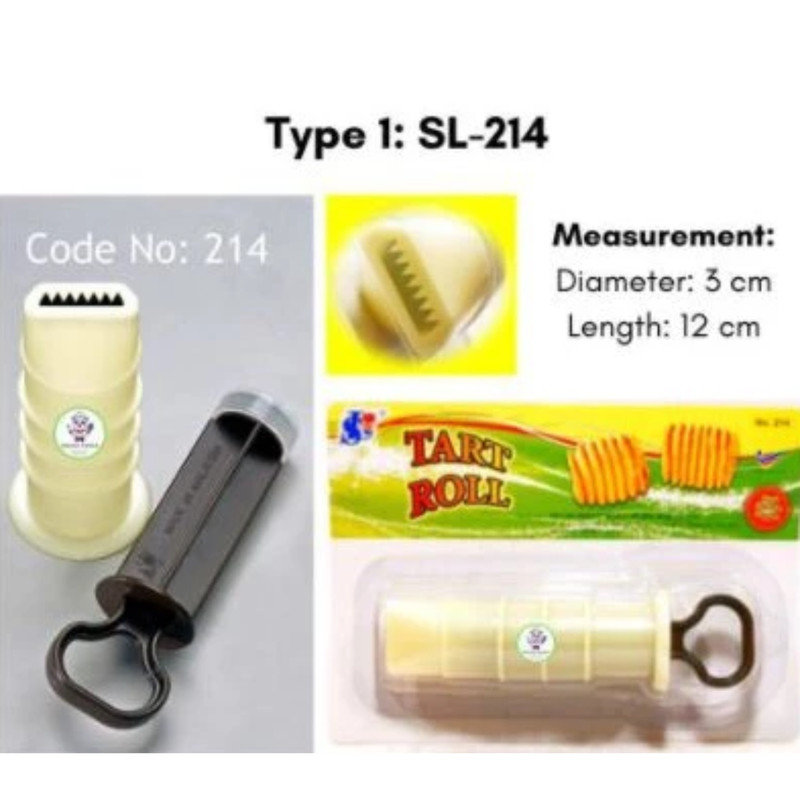Pineapple Tart Nastar Biscuit Mold Plastic Cookie Press Pump Baking Tool