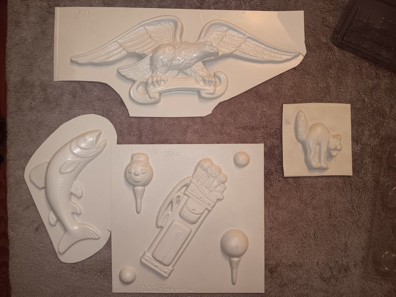 Lot Of 30 Chocolate Molds, Candies, Novelty gallery