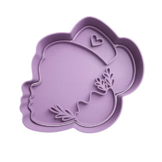 Nurse Head Medicine Cookie Cutter Fondant Biscuit Baking Tool