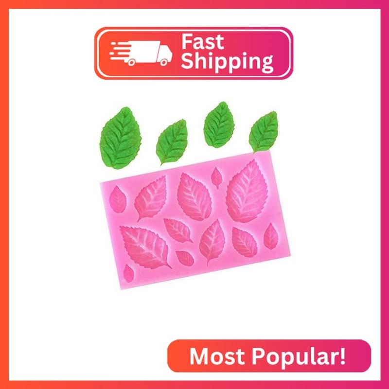A Variety of Leaves Maple Leaf Resin Molds Silicone Mold for Fondant Cake Decora gallery