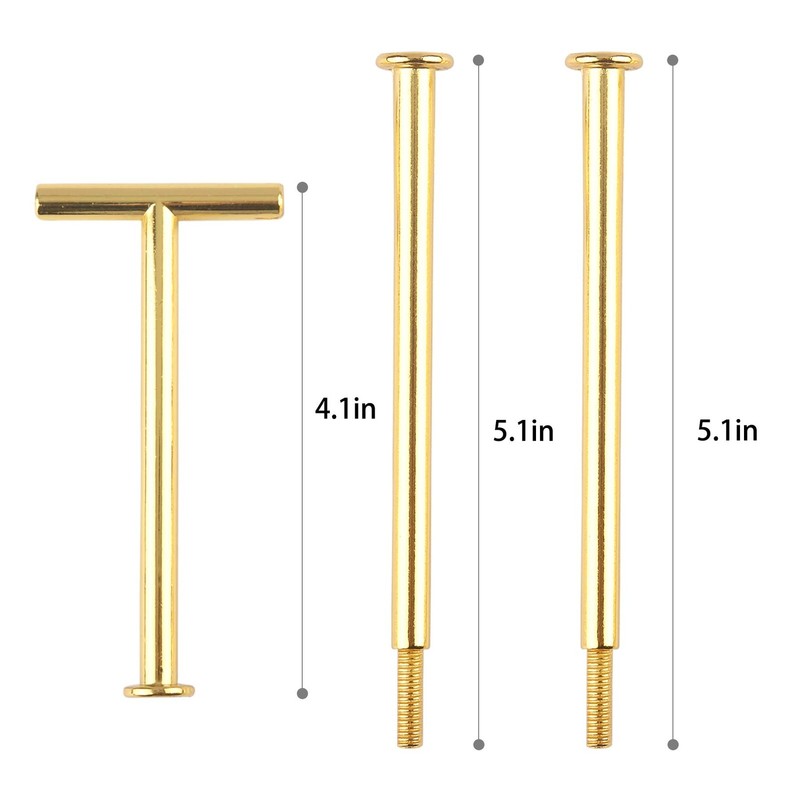 3 Tier 14" Heavy Metal Cake Stand Holder Fruit Plate Stand Fitting Hardware R... gallery