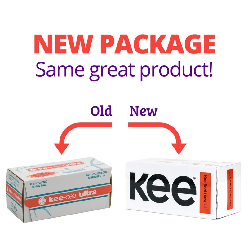 Kee Seel Ultra Disposable Pastry Bags, Piping Bag with Textured Non Slip Oute... gallery