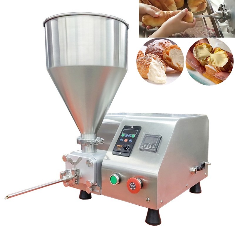 9L Automatic Electric Cream Filling Machine Cupcake Donut Pastry Puff Jam Filler