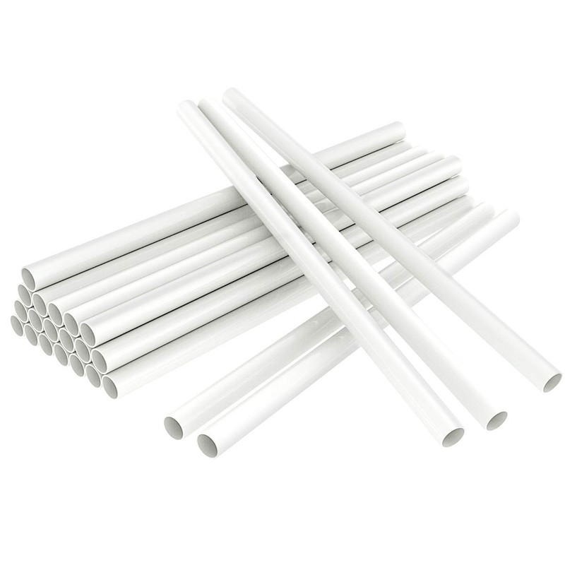 10 Pcs White Plastic Cake Dowel Rods 9.5 Inch Tiered Cake Supports gallery