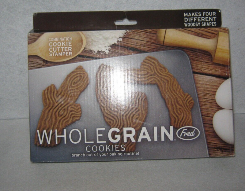 Genuine Fred - Cookie Cutter Set - Whole Grain Cookies - Set of 4 "Woodsy Shapes gallery