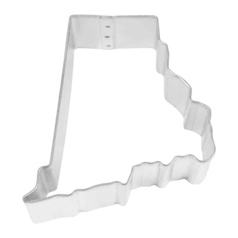 Rhode Island State 3.5'' Cookie Cutter Metal College Football Birthday Party Gra gallery