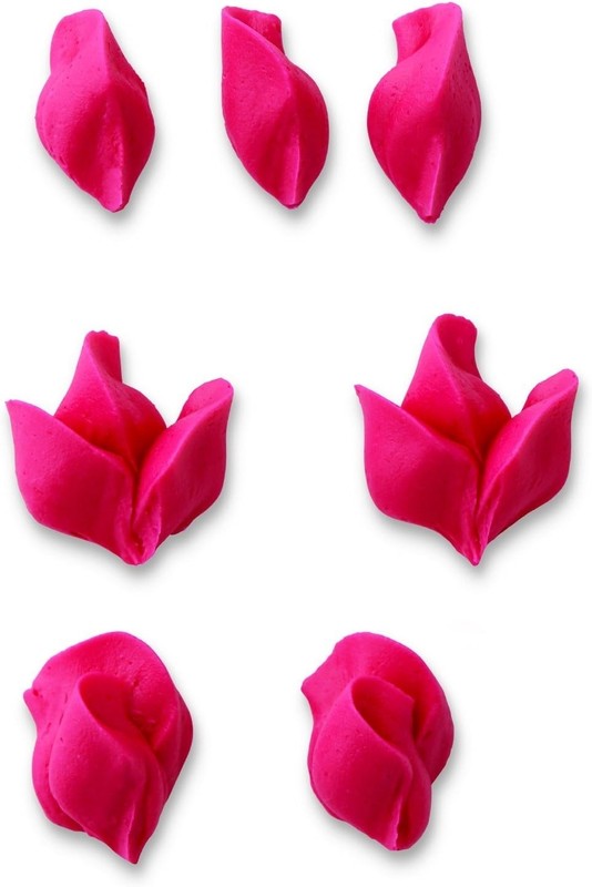 Lightweight Stainless Steel Petal Decorating Tip - Effortless Baking Elegance gallery