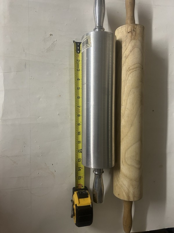 2 Aluminum & Wooden Rolling Pin gallery