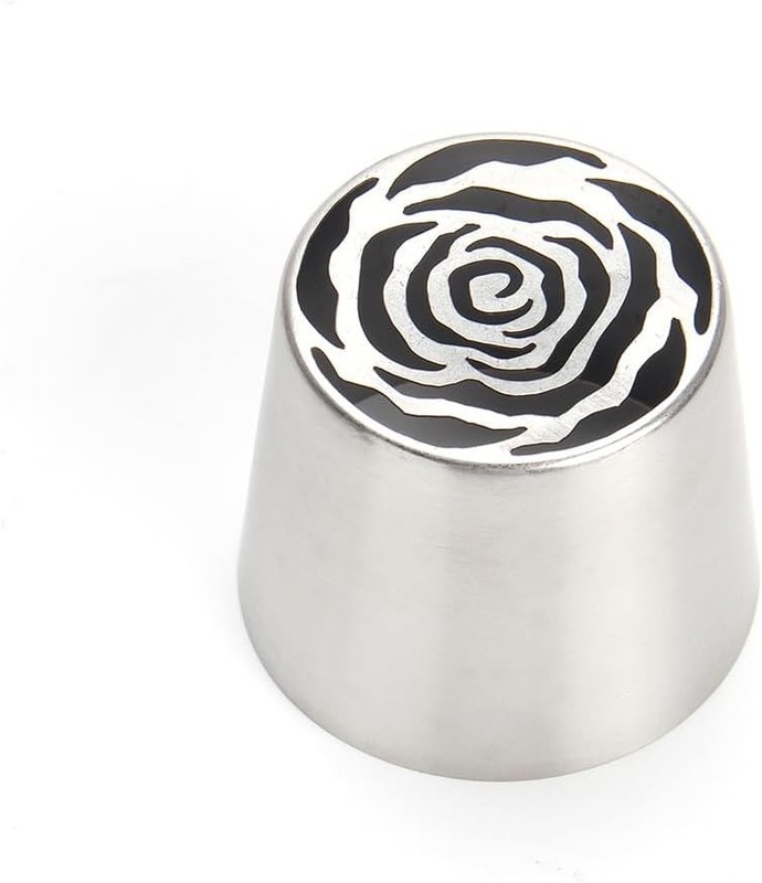 Russian Piping Tips Set – Stainless Steel Floral Nozzles for Cake Decor, XXL gallery