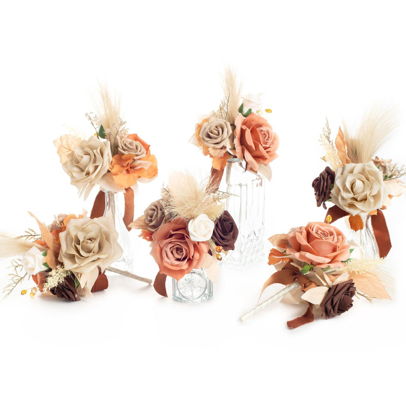 Ling’S Moment Lings Moment Artificial Flowers Centerpieces Mini Bridesmaid