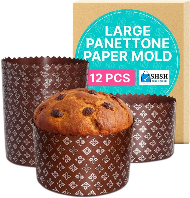 12 Oz Easter Bread Forms Paska Mold Kulich |12 Pcs| Easter Bread Paper Mold Pane gallery