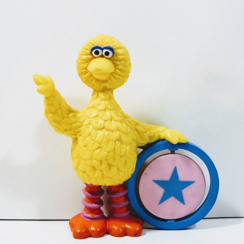 Figurine Big Bird 1st Birthday Cake Topper