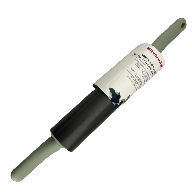 New KitchenAid Mint Pistachio HPIA Nonstick Heavy Rolling Pin