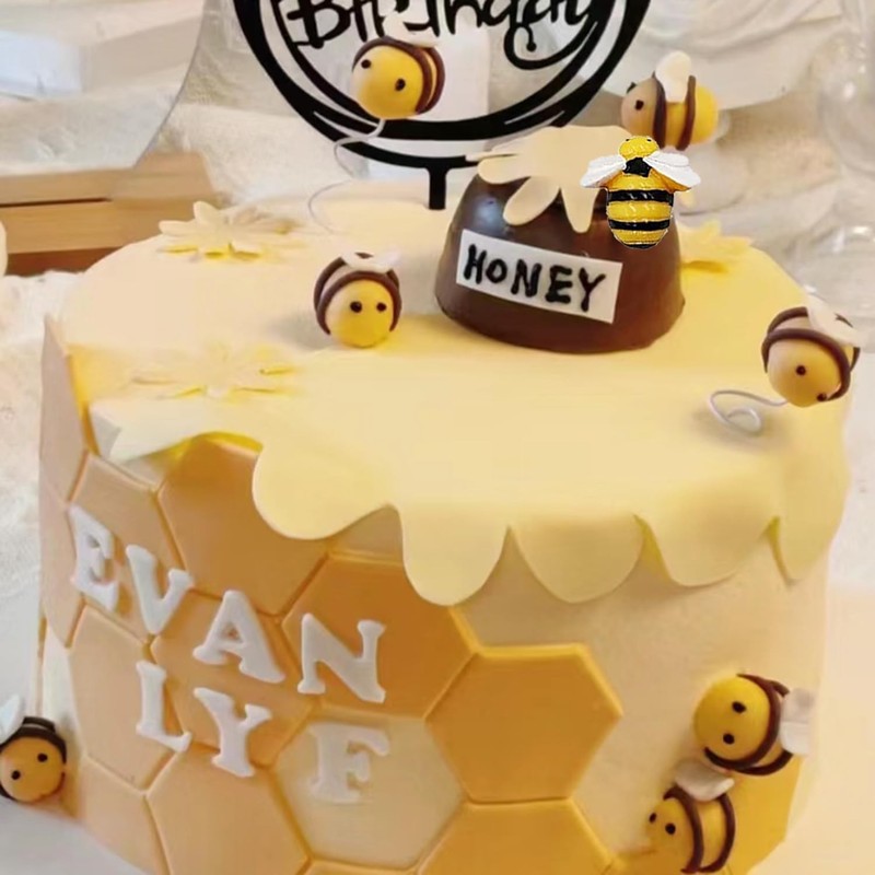 Bumble Bee Silicone Mold Honeycomb Fondant Molds Hive Chocolate For Cake gallery