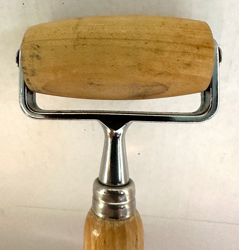 Double Rolling Pin Chef Dough And Pizza Wooden Roller Double Ended Nice Wood... gallery