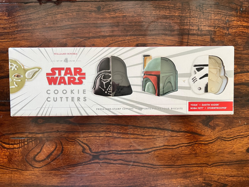 Williams-Sonoma Set of 4 Star Wars Cookie Cutters, SKU 2242246, 2009