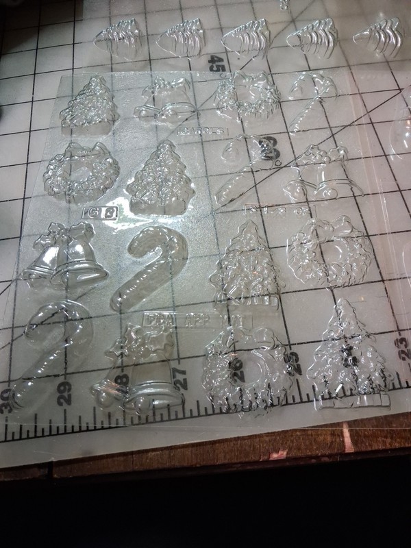 3 Christmas Chocolate Molds gallery