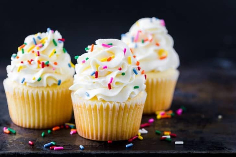 100 Jumbo Cupcake Muffin Liners 2 1/4" X 1 7/8" | Large Tall White Fluted Baking gallery