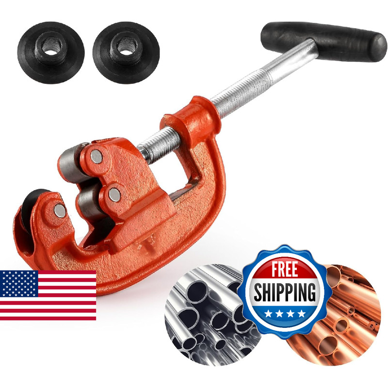 Professional Pipe Cutter Tool for 1-3″ Pipes,Heavy Duty Metal Tube Cutter to Gal