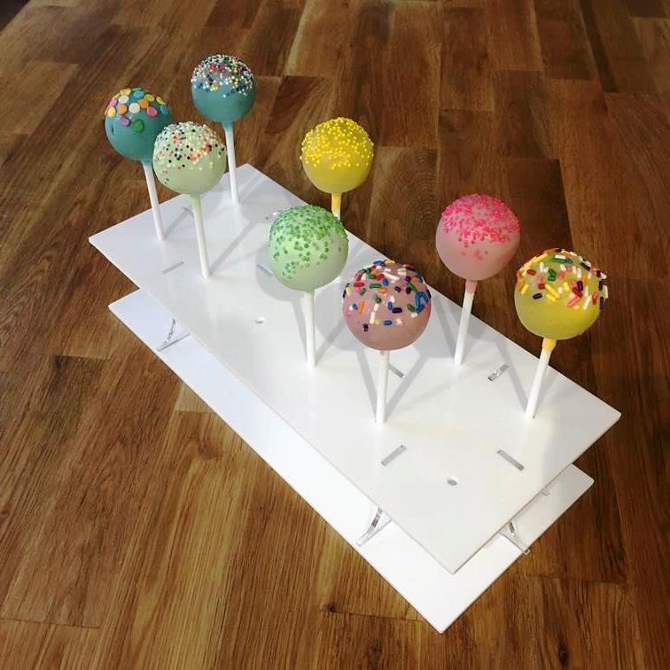 Rectangle Cake Pop Stands 31x13cm 8.5"x5"/ 45x16cm 17.5"x 6" Many Colour Choices