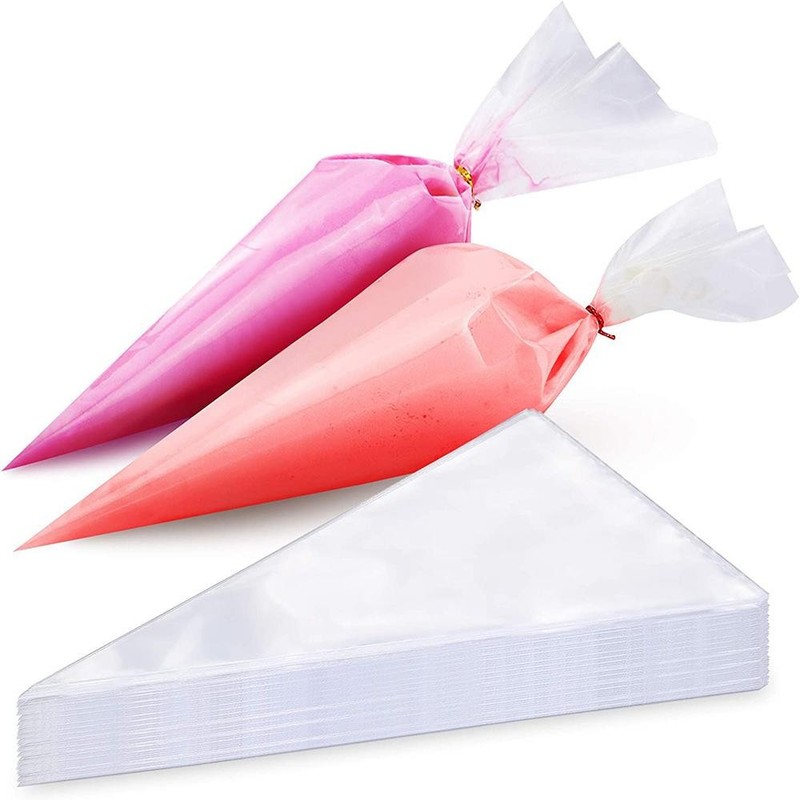 50 Pcs Disposable Piping Bags Cake Icing Cream Fondant Pastry Baking Decorating gallery