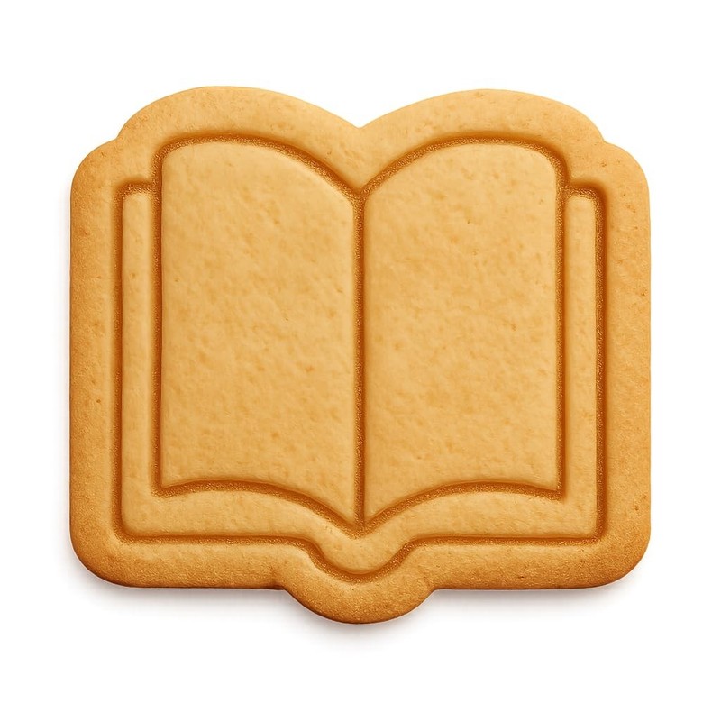 Short Story Compilation Cookie Cutter & Stamp, Fondant & Clay – 4×3.8