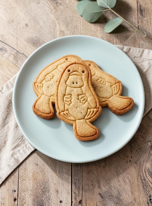 Platypus Cookie Cutter & Stamp Set – Australian Animal Series – Eco PLA Plastic
