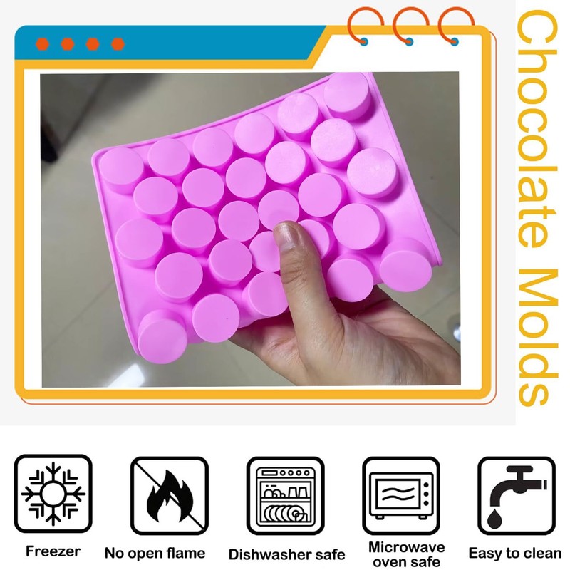 Round Silicone Candy Molds For Hard Candy Gummy gallery