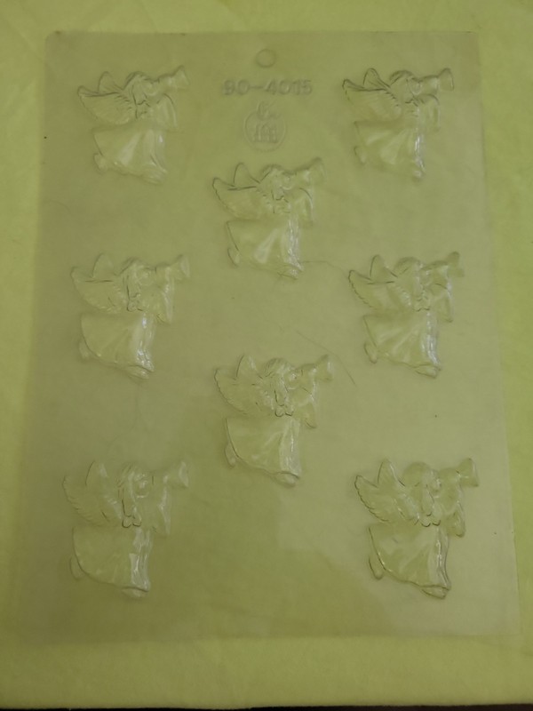 Candy Or Fondant Molds Lot Of 11 Christmas Themed Molds. Used gallery