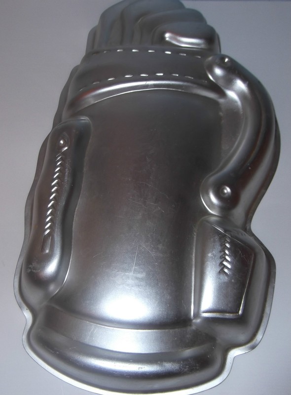 VINTAGE WILTON GOLF BAG CLUBS SPORTS CAKE PAN BIRTHDAY CAKE PAN