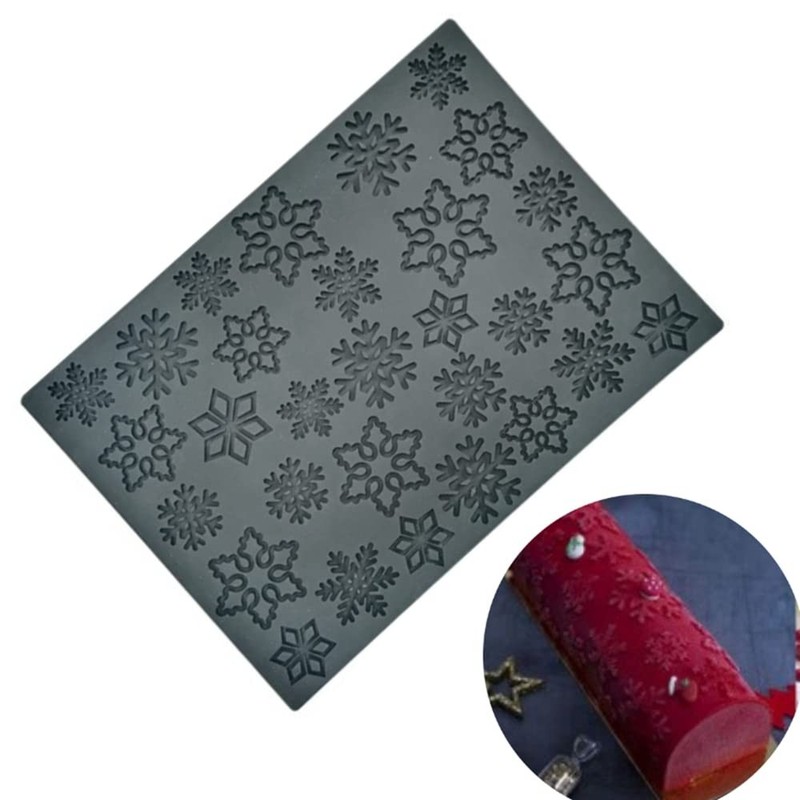 Christmas Snowflake Pattern Kit Set Texture Mat As Photos, Color by Random gallery