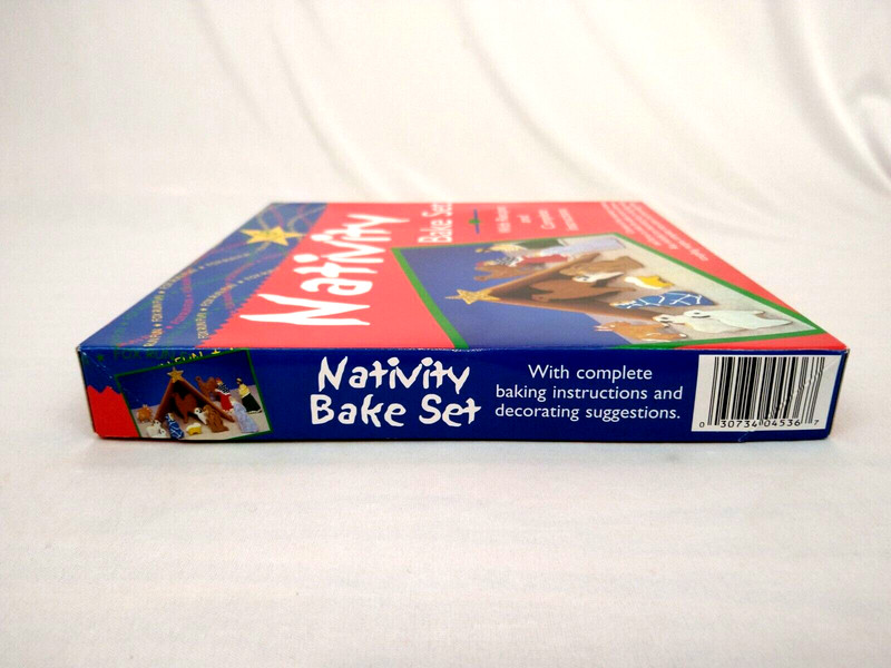 Nativity Scene Cookie Cutter and Icing Bake Set 18-Piece from Fox Run NEW gallery