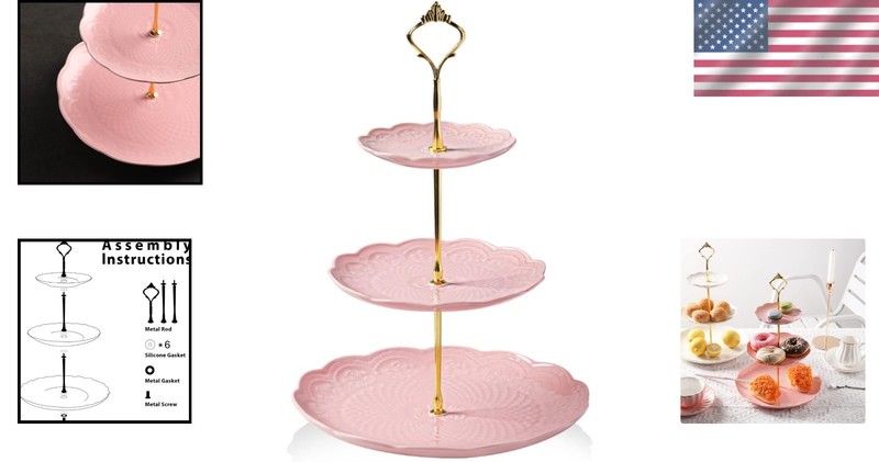 Modern Minimalist Cupcake Display Stand gallery