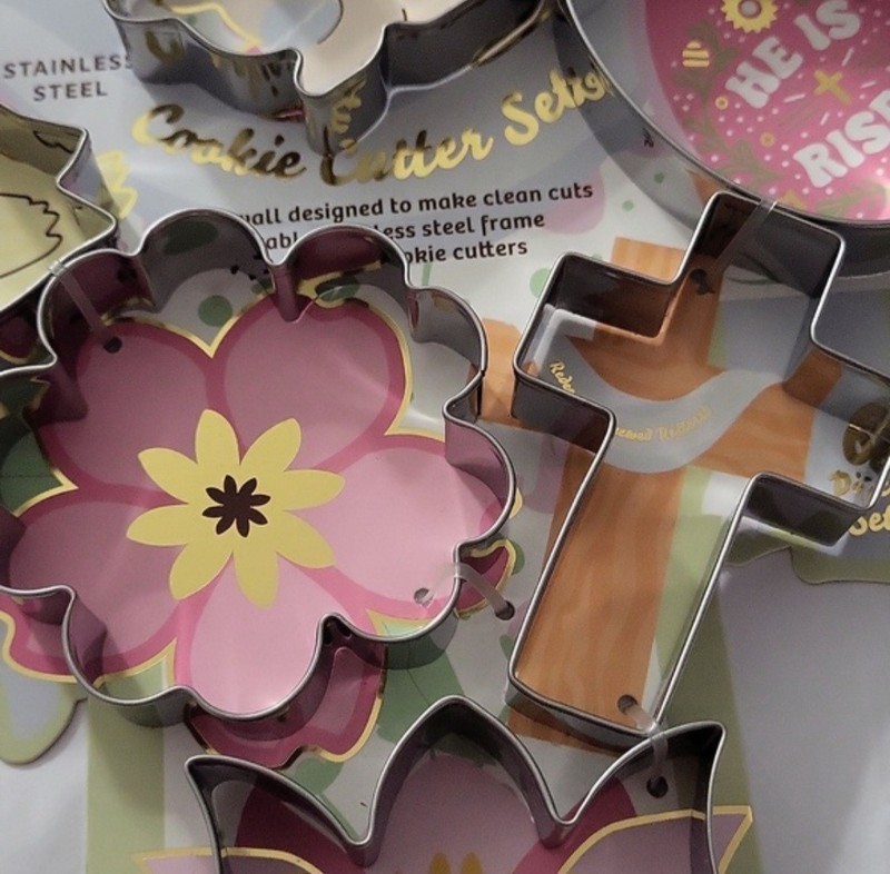 6 Easter Stainless Steal Cookie Cutter Set gallery