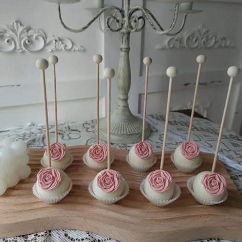Rose Silicone Candy Mold Mini Flower Fondant Chocolate Molds For Cake Style L gallery