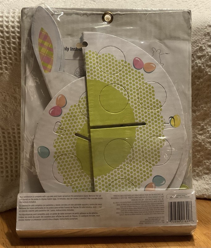 Unopened Wilton Easter Bunny Treat Stand gallery